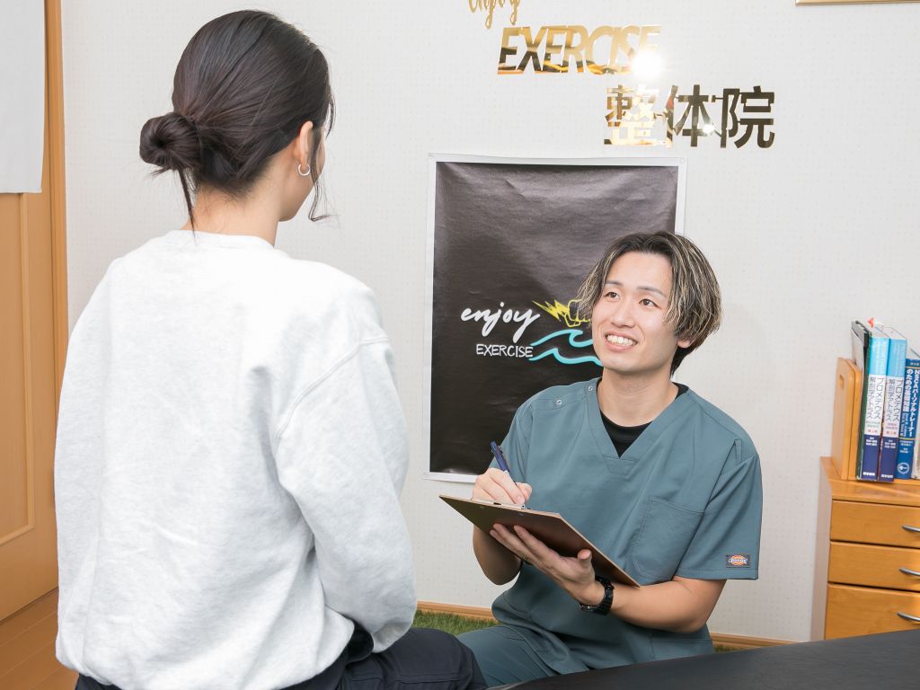 問診の様子
